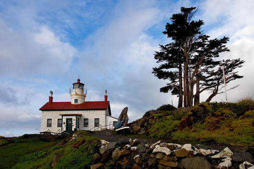 Маяк Battery Point Lighthouse.
