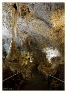 На выходе из пещер.