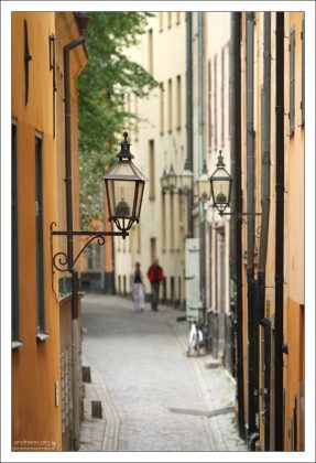 Гамла Стан - исторический центр города.