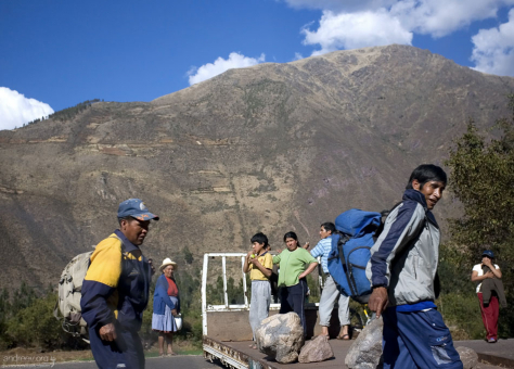 Ни одна машина не проедет. Пешком - можно! Священная долина Инков.