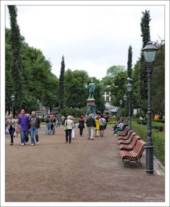 Сквер-бульвар Эспланада.