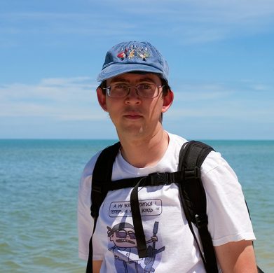 На пляже в Селестуне.