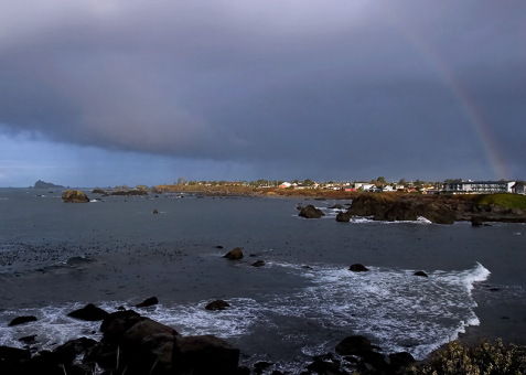 Радуга над Crescent City.