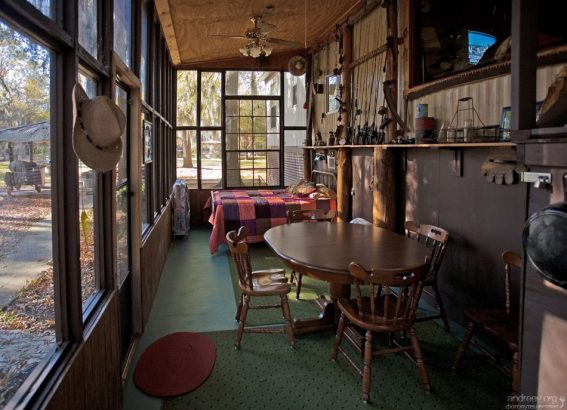 Наше пристанище в парке - Mossy Break Camp.