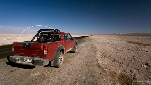 Арендованный Nissan Terrano 4x4.