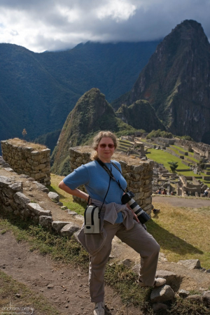 Катя после съемок.