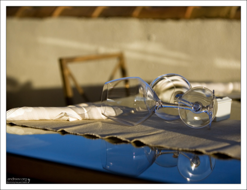 Подготовка к ужину.