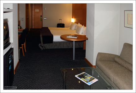 Номер в гостинице "Silken Al-Andalus Palace".