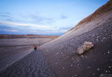 Спуск с Дюны Гранде.