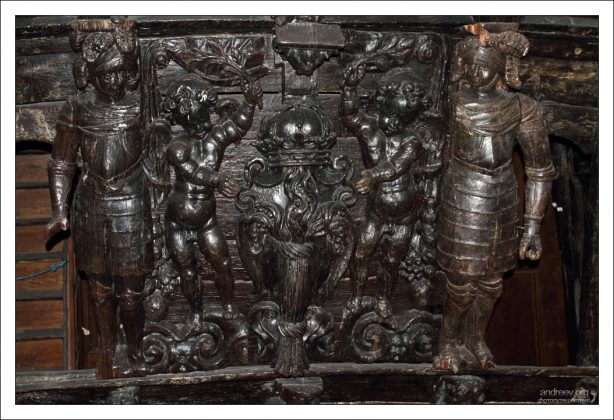 Для постройки корабля Vasa было срублено около 1000 дубов.