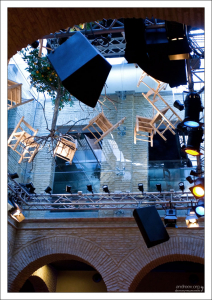 Внутреннее убранство в Музее фламенко (Museo del Baile Flamenco).