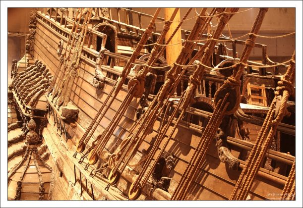 Vasa - шведский боевой корабль, спущенный на воду летом 1628 года.