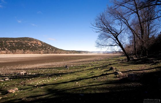 Высохшее озеро Dayet Aoua.