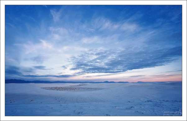 Долина Tularosa basin.