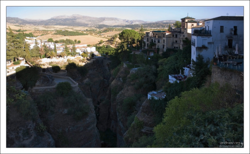 Поля на подступах к деревне. Ронда, Андалузия, Испания.