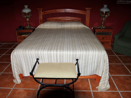 Номер в гостинице "Oro Viejo" в Наске.