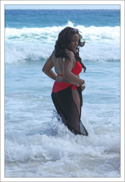 Барбадосская Афродита :) Пляж Worthing beach.