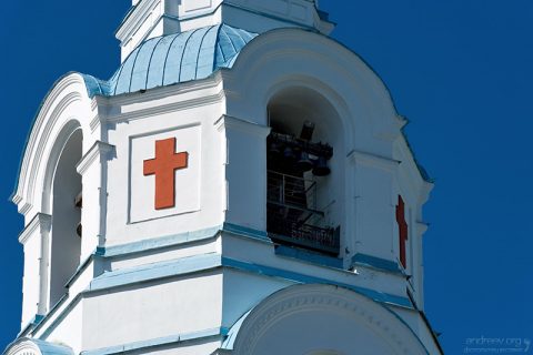 Колокольня Преображенского собора. Архитектор А.М.Горностаев.