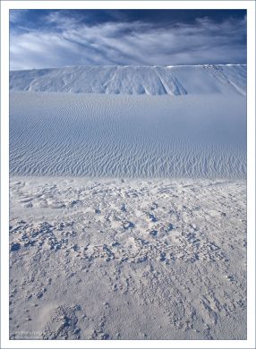 Три различные структуры песка.