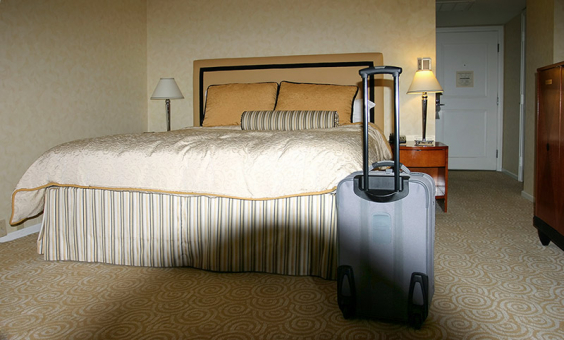 Номер в отеле "The Argent Hotel" на 34-м этаже. Сан-Франциско.