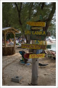 Rum point - Ромовый мыс.