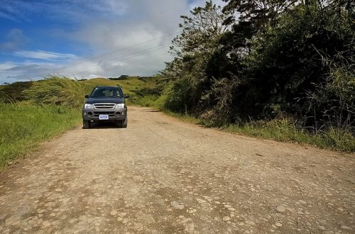 Дорога, состоящая сплошь из булыжников - самый простой способ, чтобы добраться до заповедника Монтеверде.