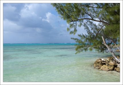 Спокойные воды Карибского моря.