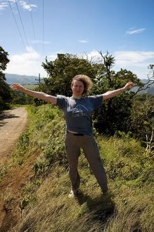 Сильные ветра по дороге в Монтеверде.