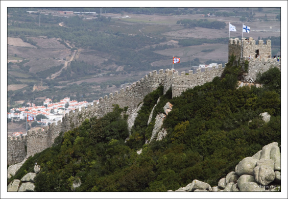 Стена Замка мавров.