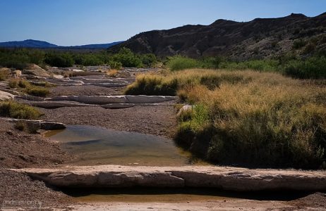 Выход обратно на дорогу Old Ore road.