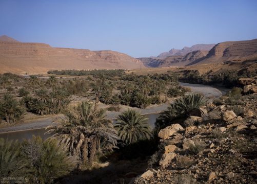 Долина реки Ziz.