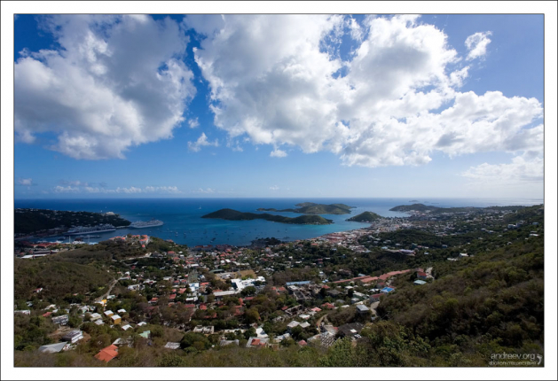 Шарлотта-Амалия - столица острова.