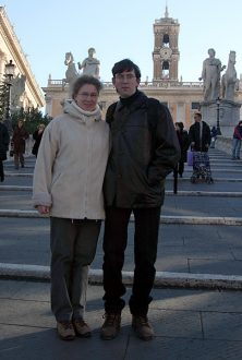 Пологая лестница Cordonata, построена в 16 в. по проекту Микеланджело.