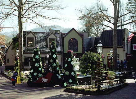 Торговая плаза в Гетлинбурге.