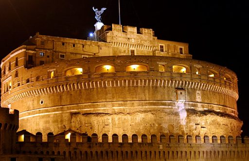 Крепость Castel Sant' Angelo.