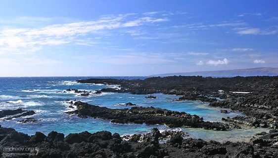 Северные берега залива La Perouse.