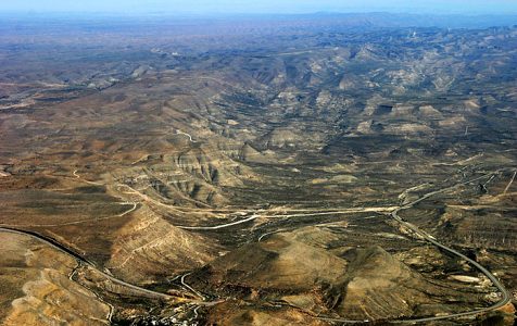 Паутина дорог. Вид с вершины Техаса.