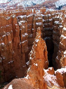 Спускаясь в каньон "Wall street".