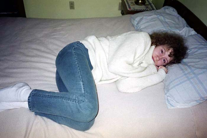 После горных лыж.