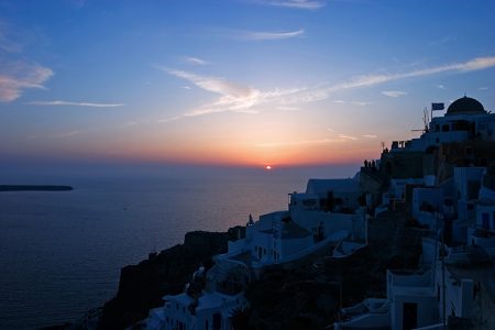 Знаменитые закаты в Ие.