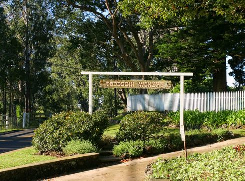 Винарня Тедеши высоко в горах.