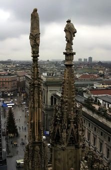 Шпили Duomo. Милан.