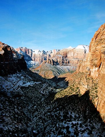 Canyon overlook. Раннее утро.