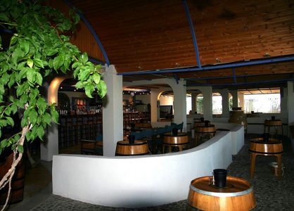 Дегустационный холл в винном музее.