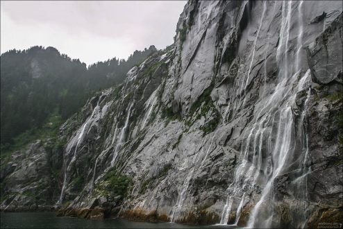Вдоль берегов северо-западной лагуны.