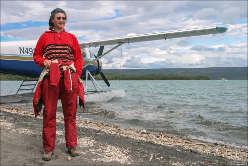 Перед отправкой на материк.