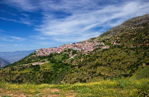 Западные склоны Парнаса.