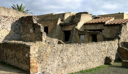 Древние дома. Геркуланум.