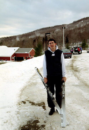 После катания. Горнолыжный курорт Stowe.