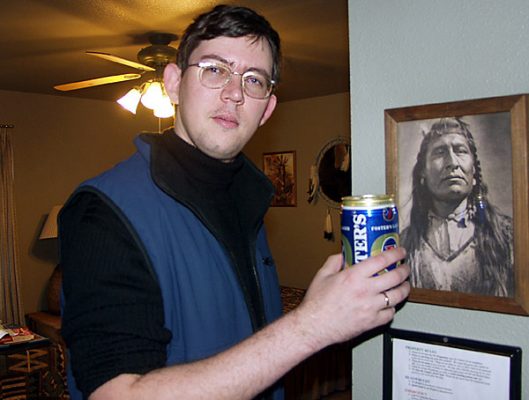 Вот так бледнолицые спаивали индейцев :)